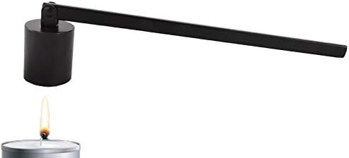 GREGICH Premium Cast Iron Candle Snuffer Black - Safe Easy to Use