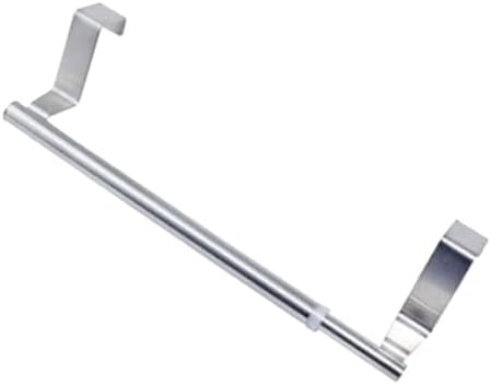 Stainless Steel Space-Saving Towel Rack for Bathroom Kitchen