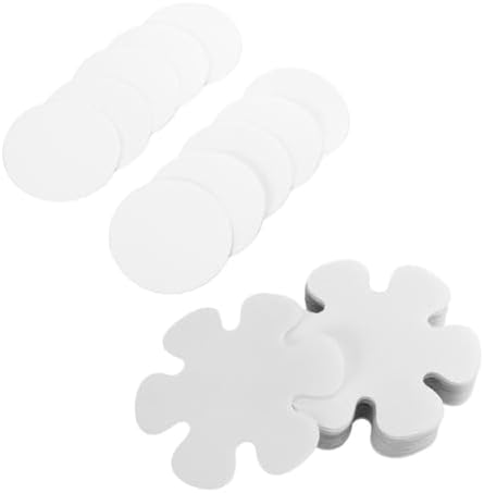 LIFKOME 20Pcs Non-Slip Bathtub Stickers Self Adhesive Round Flower Bath Appliques