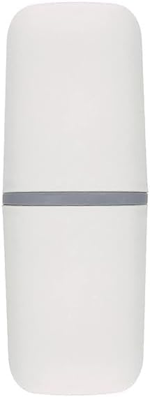 Travel Toothbrush Holder Case Compact White Design