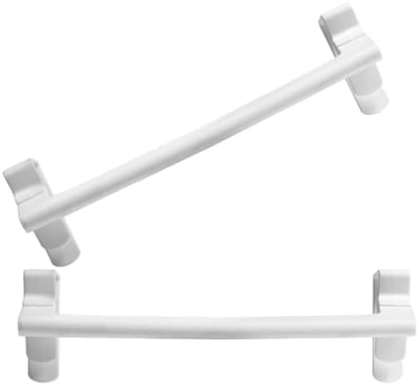 2Pcs Towel Rack for Cabinet No Drill Damage Free