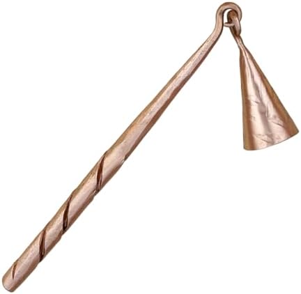 Living Ideas Rose Gold Metal Candle Suffer Exquisite Craftsmanship