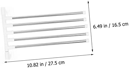 1Set Stainless Steel Wall Mounted Towel Rack