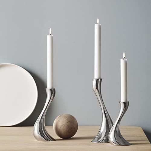 Georg Jensen Cobra Candle Holder Set
