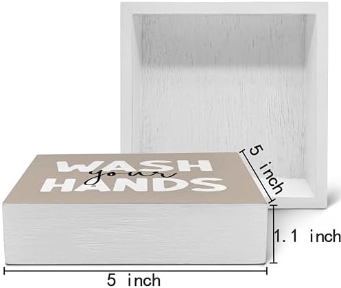 Perfect Gift for Kids Wash Your Hands Desk Sign