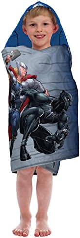 Jay Franco Marvel Avengers Hooded Bath Towel 100 Cotton
