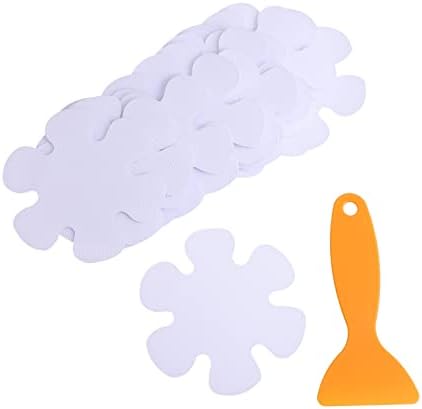 Flower Bathtub Sticker Set 20pcs Anti Skid Stickers for Bathroom