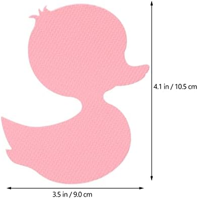 24-Piece Pink Non-Slip bathtub stickers