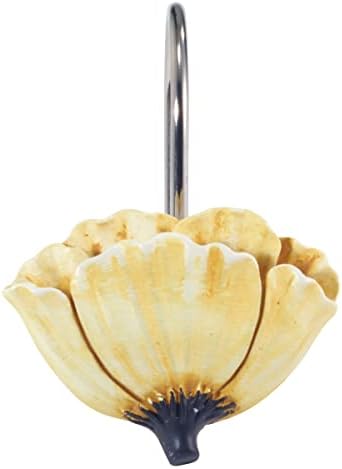 Avanti Linens Flowery Bathroom Hook Set Embrace Relaxation
