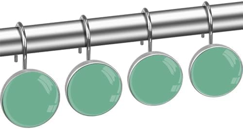 Sturdy and Stylish 12-Piece shower curtain hook set for home