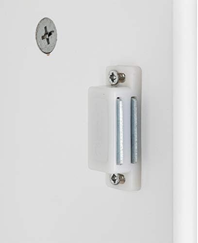 Rpuzonier Wall Mounted Cabinet with Mirror and Shelves