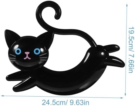 Adorable Cat Suction Cup Towel Rack