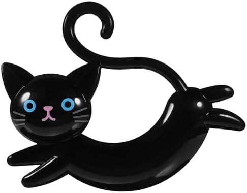 Adorable Cat Suction Cup Towel Rack