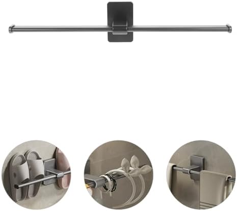 Wall Mounted Towel Rack Modern Space-Saving Sleek Finish Easy Installation