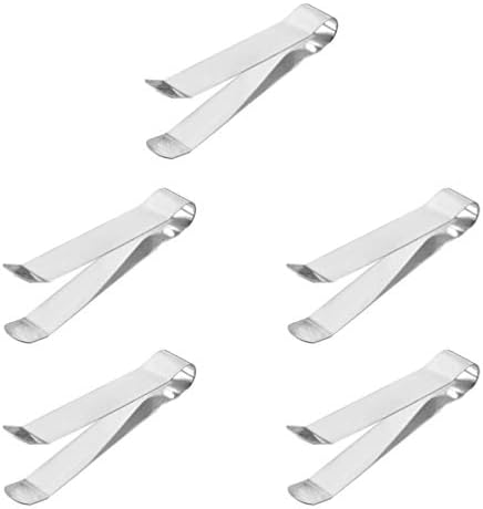 5-Piece Metal Clips Stainless Steel Wick Trimmer Candle Extinguisher Set