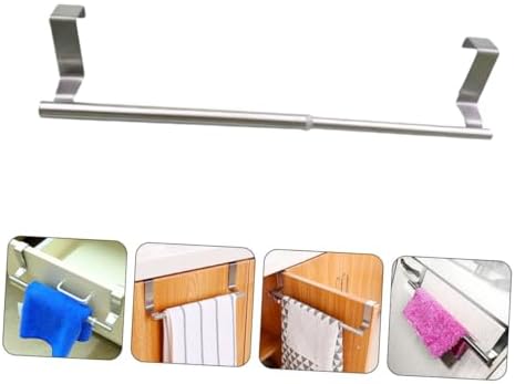 Stainless Steel Space-Saving Towel Rack for Bathroom Kitchen