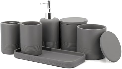 Essential Bathroom Accessories Set