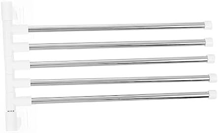 1Set Stainless Steel Wall Mounted Towel Rack