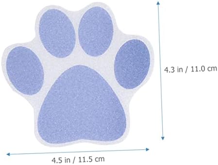 Shower Paws Non-Slip Bath Stickers 10pcs Waterproof Decals