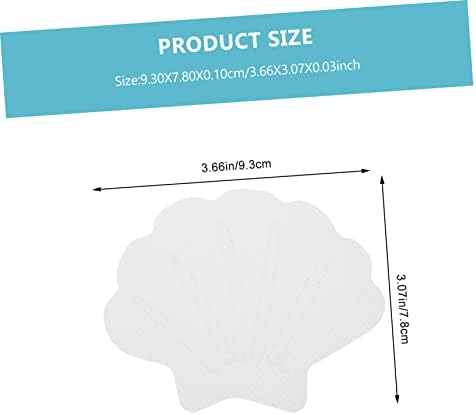 Cabilock 1 Set Shell Shape Non Skid Bathtub Decals for Safety
