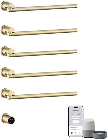 QREZAA Electric Heated Towel Rack