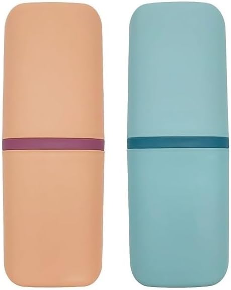 Portable Travel Toothbrush Case for Students and Campers