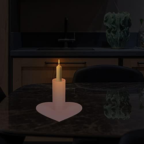 Cabelock Heart-Shaped Candle Stand - Portable Candle Rack