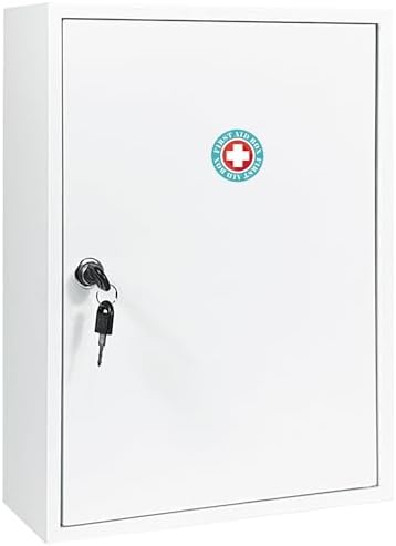 Royxen - Secure Setup Lock Medicine Cabinet for Easy Organization