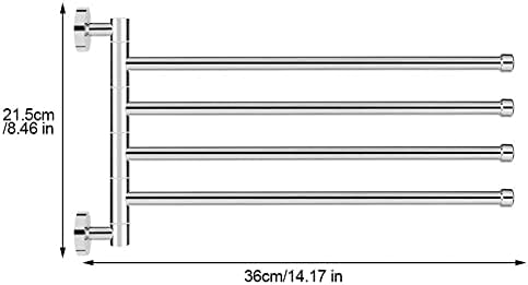 Portable Wall-Mounted Towel Rail