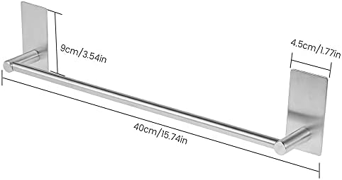 Stainless Steel Towel Rail for Bathroom - Easy Install Durable