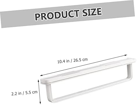 Luxshiny Adhesive Towel Holder for Bathroom Kitchen and Laundry