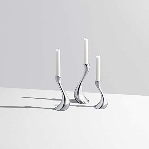 Georg Jensen Cobra Candle Holder Set
