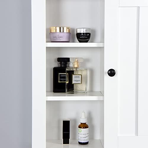Xiaosenlin Wall-Mounted Medicine Cabinet with Adjustable Shelf for Bathroom Home Use