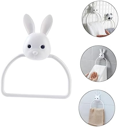 PRETYZOOM Cartoon Design Wall Mounted Towel Holder