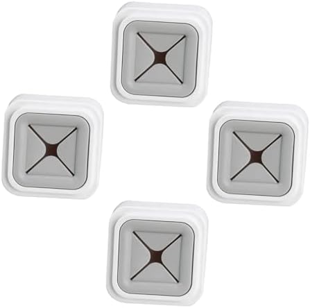 HEALLILY 4Pcs Space-Saving Towel Holder for Bathroom and Kitchen