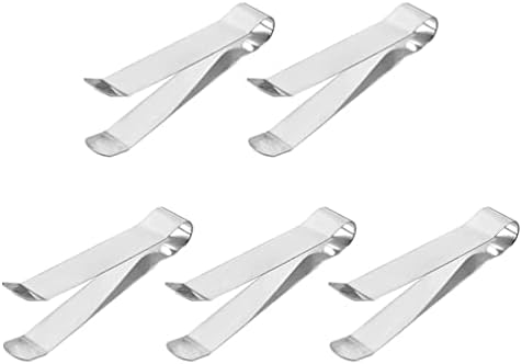 5-Piece Metal Clips Stainless Steel Wick Trimmer Candle Extinguisher Set
