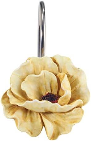 Avanti Linens Flowery Bathroom Hook Set Embrace Relaxation
