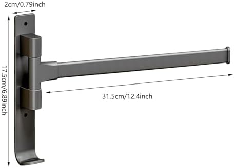 4-Arm Swivel Towel Rack