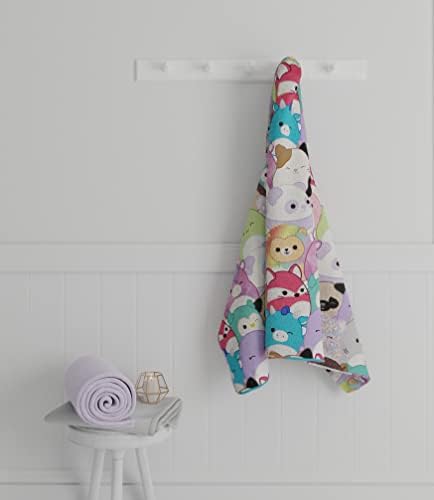 Franco Squishmallows Hooded BathWrap for Kids