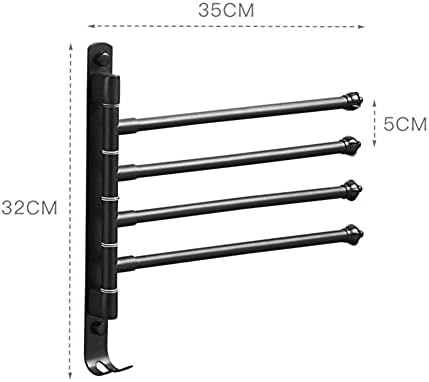 Luxury Rotating Towel Rail for Bathroom