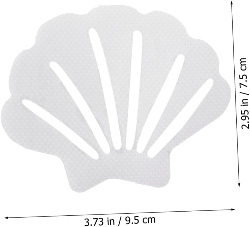 12-Piece Sea Shell Bathroom Safety Sticker Set