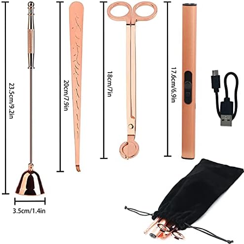 STATASTICA 4-in-1 Candle Accessory Set