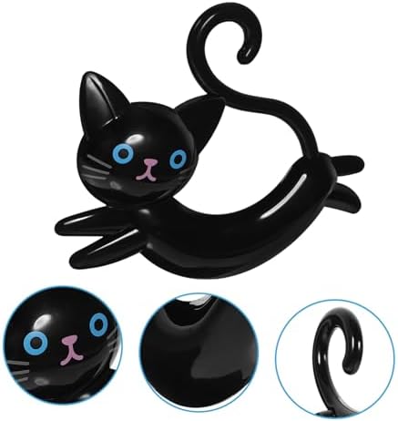 Adorable Cat Suction Cup Towel Rack