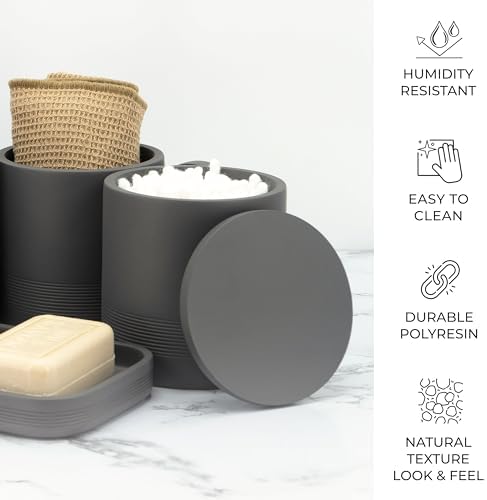 Essential Bathroom Accessories Set