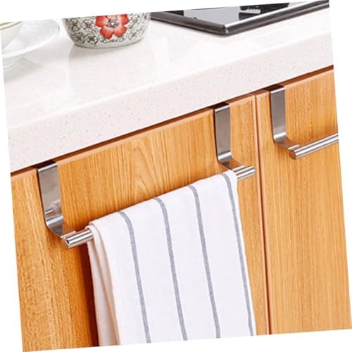 Stainless Steel Space-Saving Towel Rack for Bathroom Kitchen