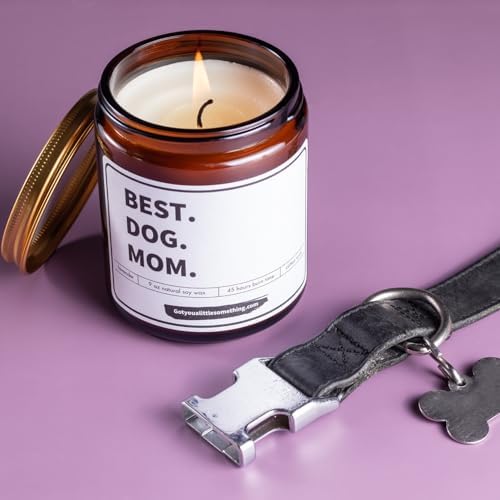 Dog Mom Gifts for Women - Lavender Scented Candle