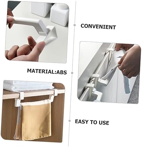 Space-Saving 2-Piece Towel Rack