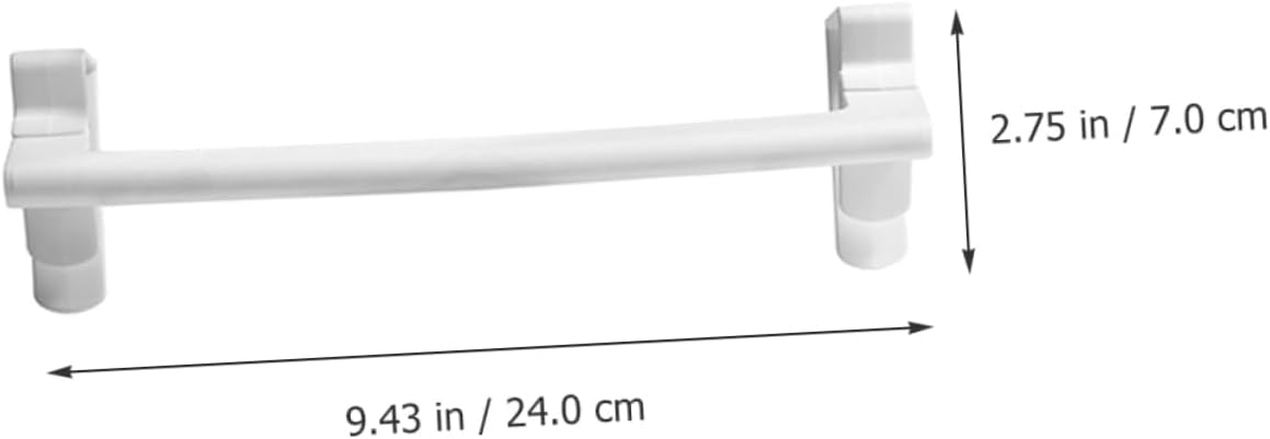 2Pcs Towel Rack for Cabinet No Drill Damage Free