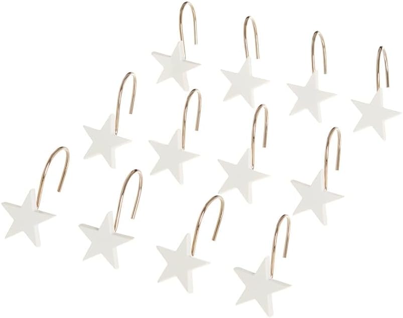 American Star Shower Curtain Hooks Set
