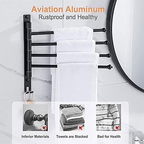 Luxury Rotating Towel Rail for Bathroom